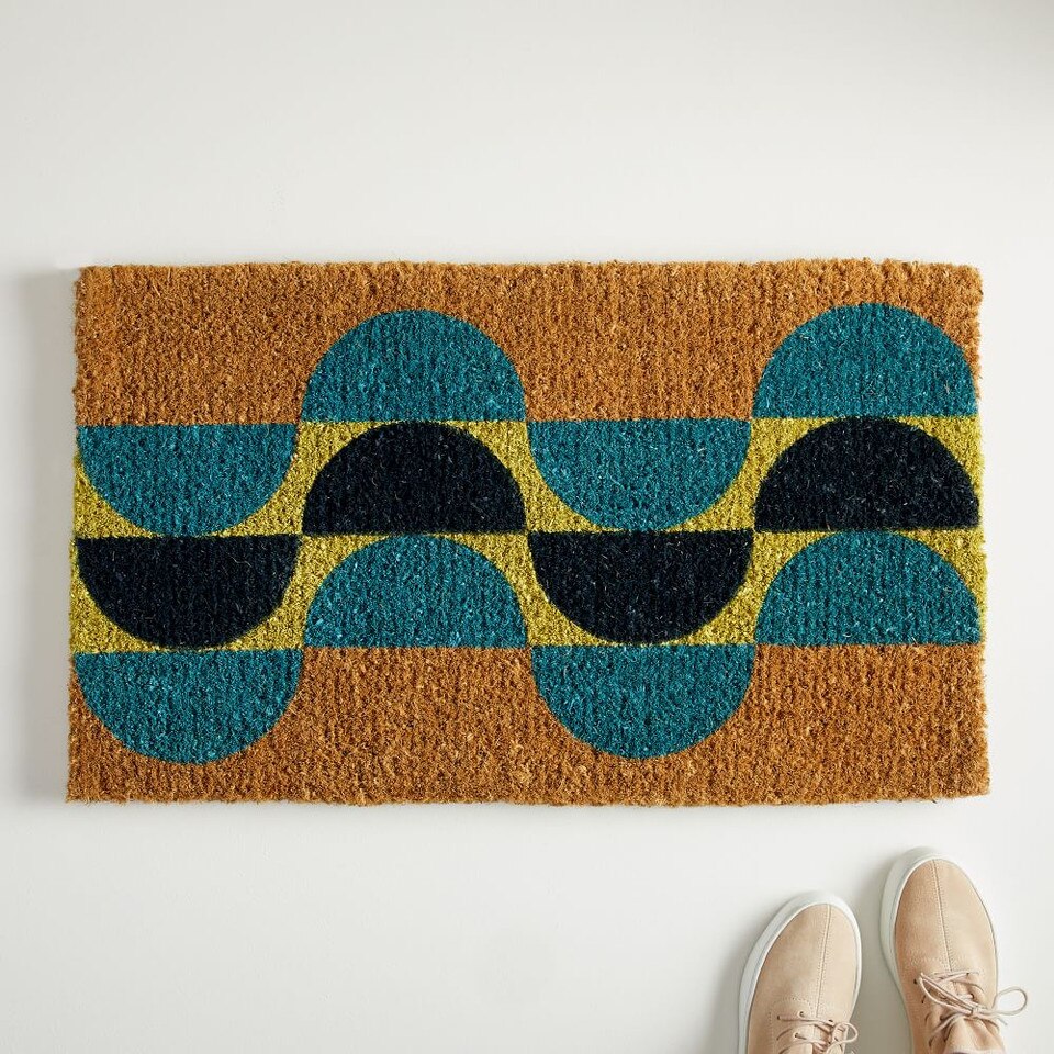 Half Circles Doormat West Elm Australia